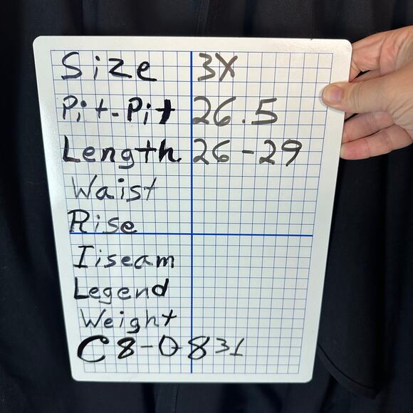 Rafaella open waterfall front cardigan jacket black foe leather sleeves plus siz - Picture 10 of 10